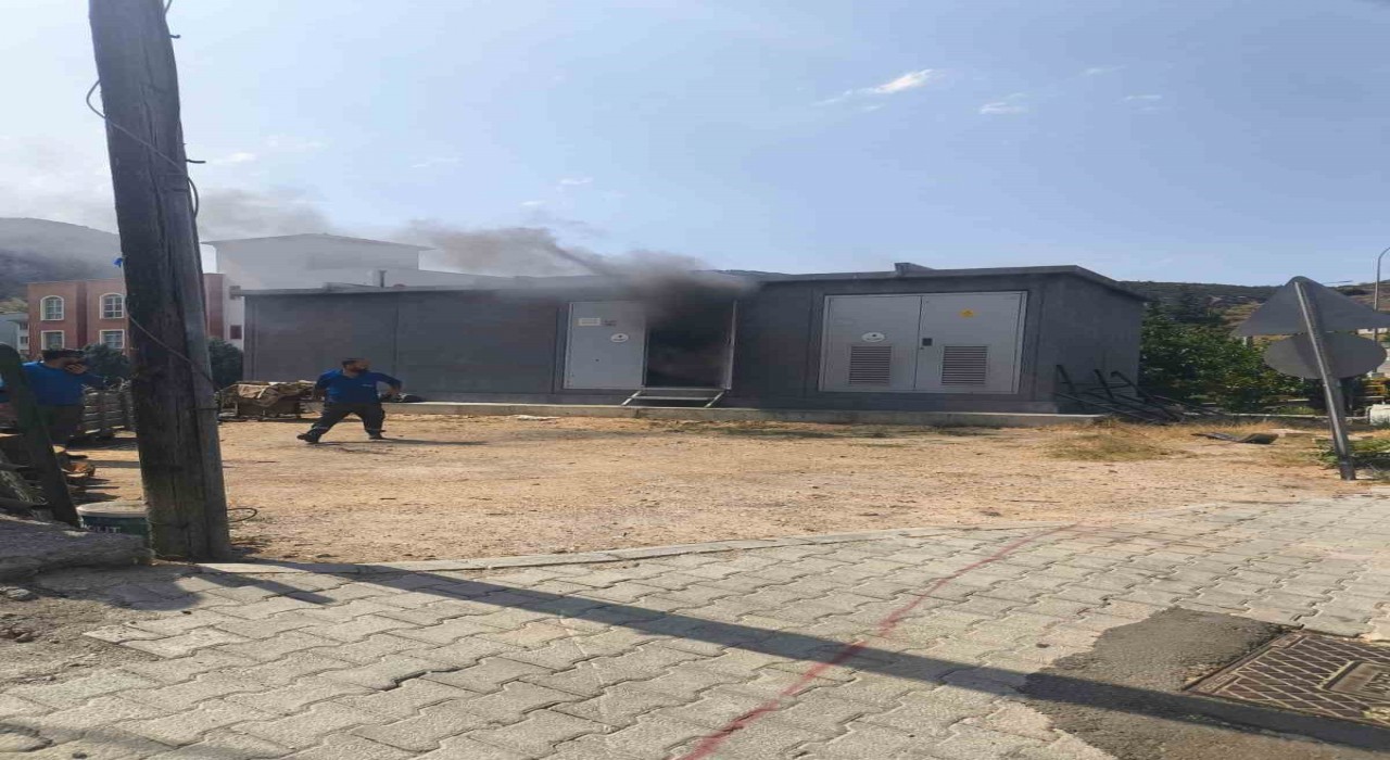 Bilecikte trafo yangını korkuttu