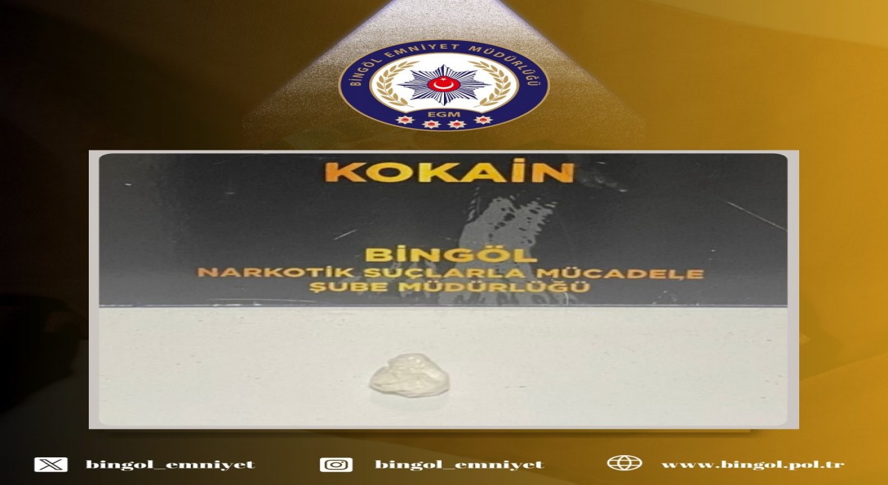 Bingölde uyuşturucu madde ele geçirildi