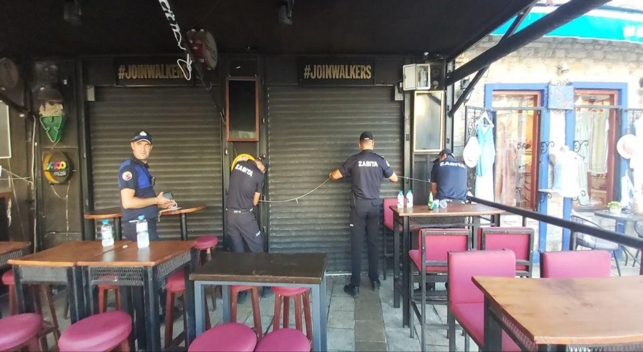 Bodrumda 4 işletmeye hanutçuluk cezası