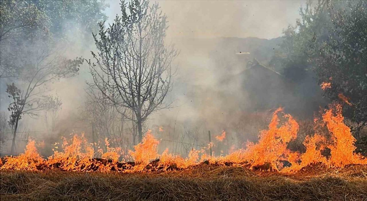 Boluda faciadan dönüldü: Alevler evlerin dibine kadar ulaştı