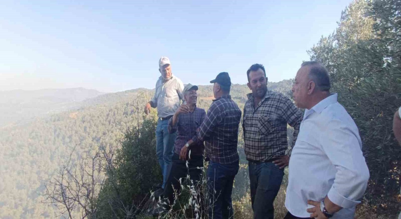 Bozdoğan orman yangınına müdahale sürüyor