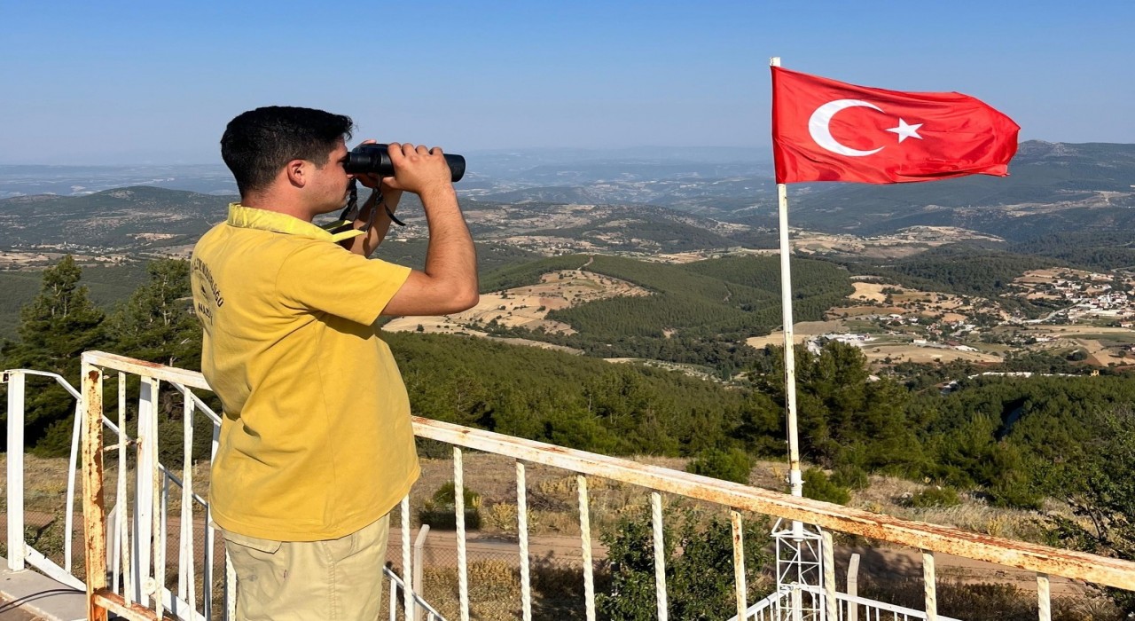 Bozdoğanda ormanlar gözetleniyor