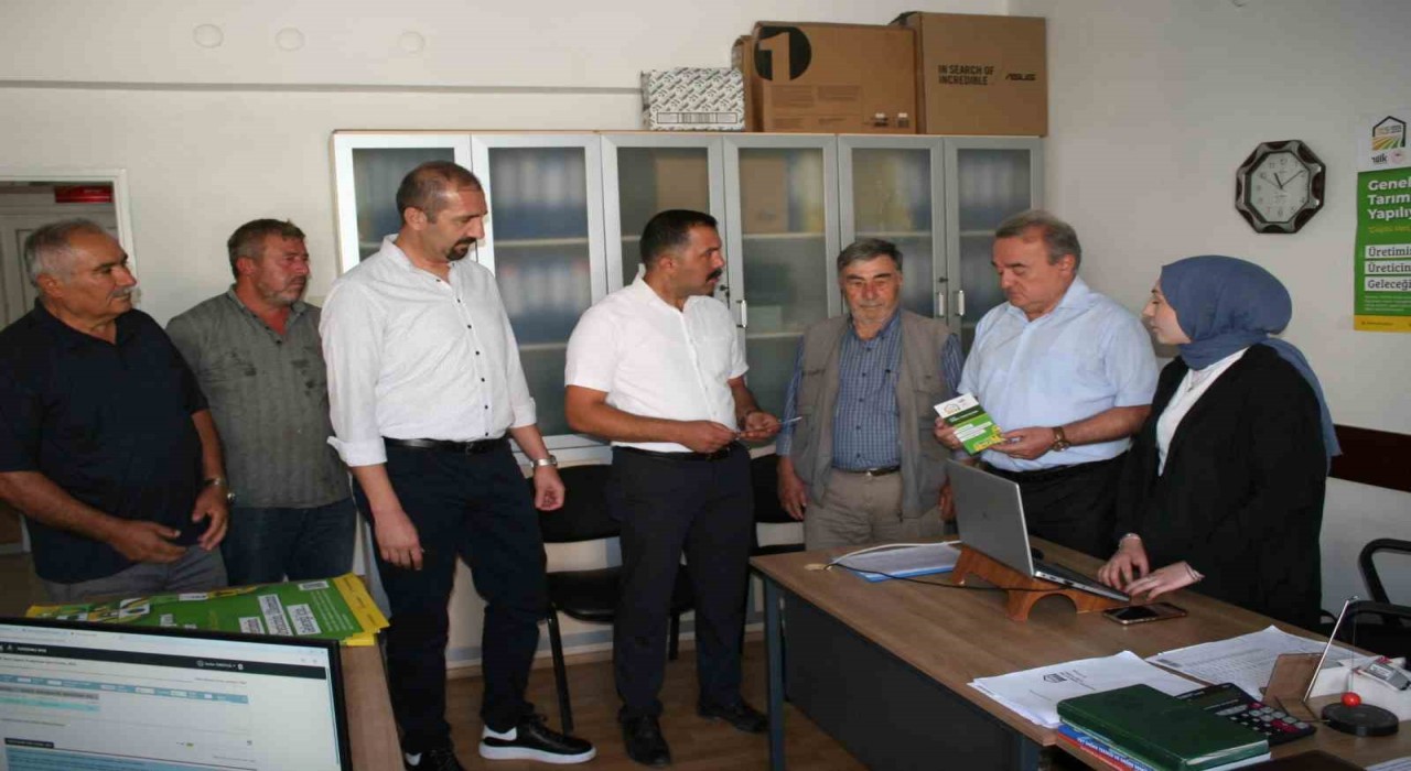 Bozüyükte genel tarım sayımı için kayıtlar başladı