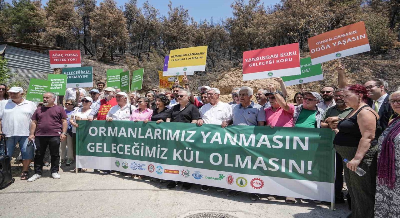 Bursa Kent Konseyi ve STKlar: Yunuseli Havaalanı yangın söndürme hava üssü olsun