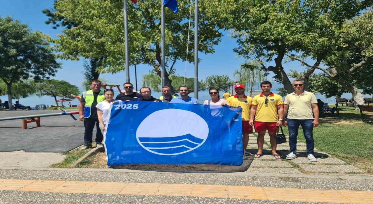 Bursa sahillerinde ‘Mavi Bayrak dalgalanıyor