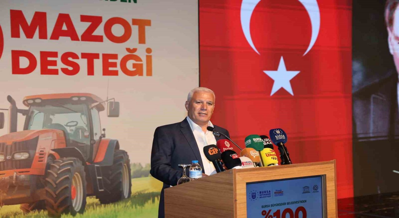 Bursada Başkan Bozbeyden çiftçilere: Allah aşkına anız yakmayın