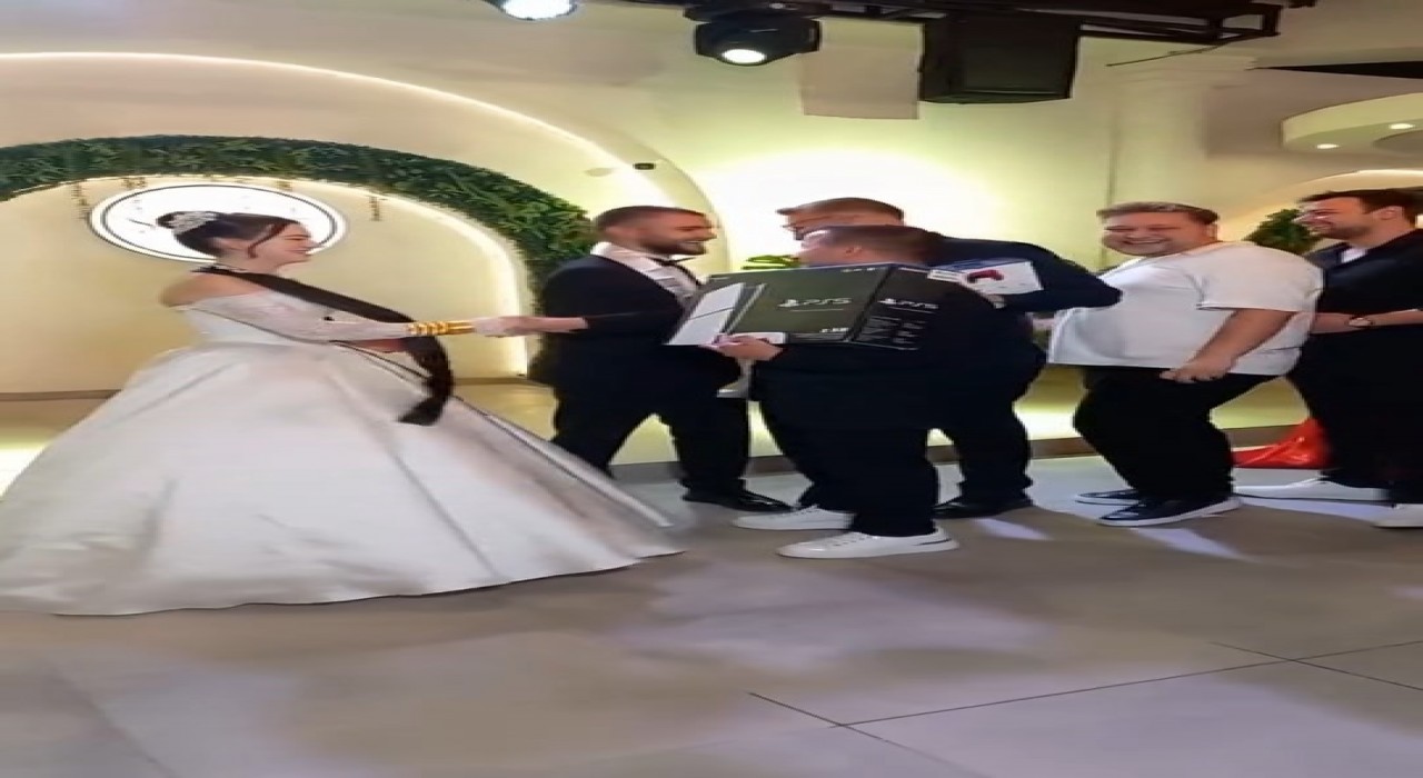 Bursada ilginç takı töreni