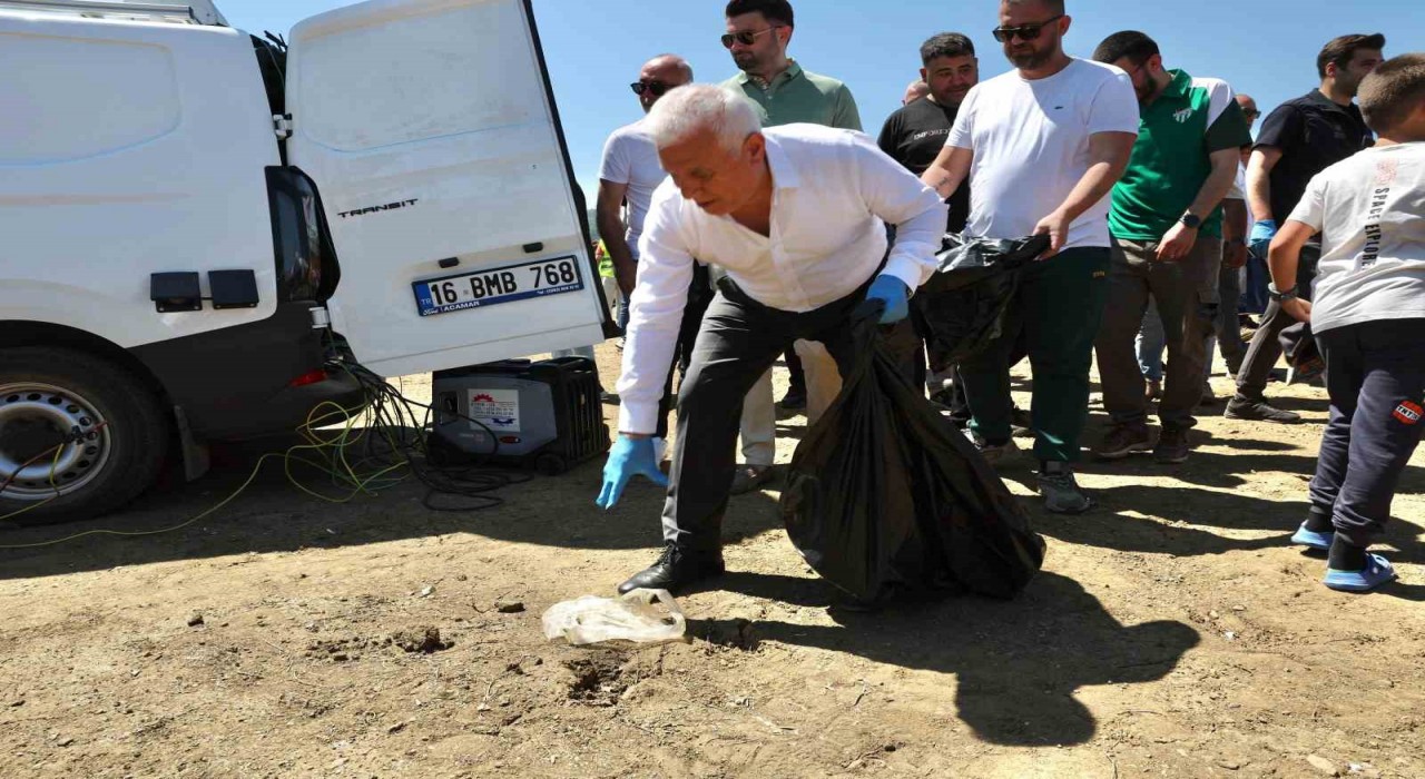 Bursada orman yangınlarına karşı temizlik seferberliği