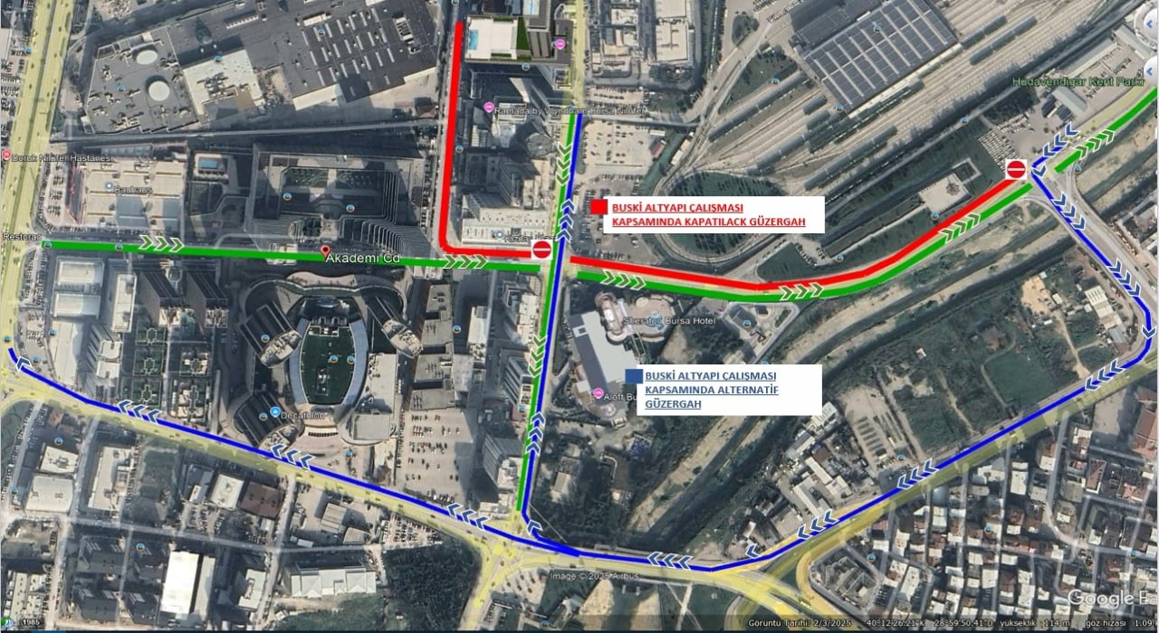 Bursada trafik düzenlemesi