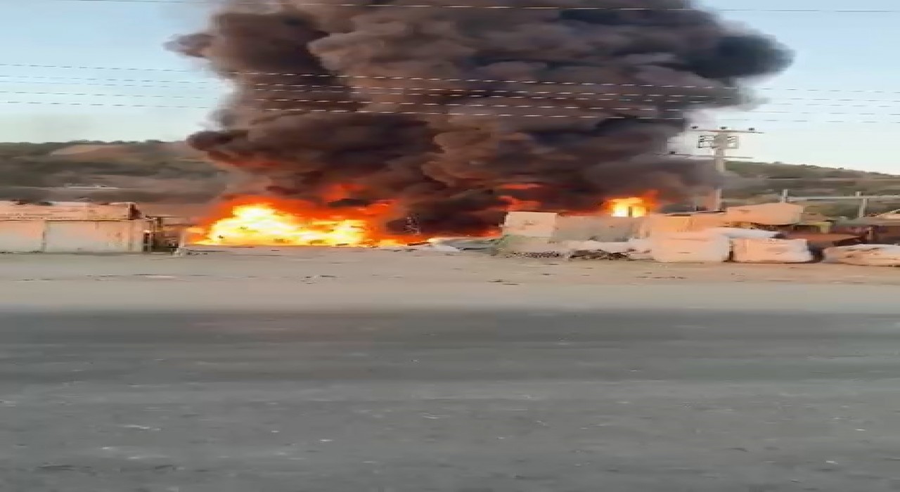 Bursada yine hurdacı yangını, yine çevre felaketi