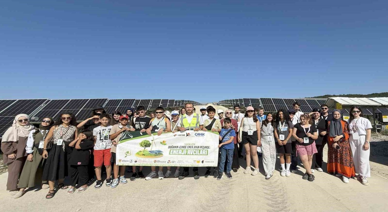 Canikte genç kaşifler enerjinin peşinde