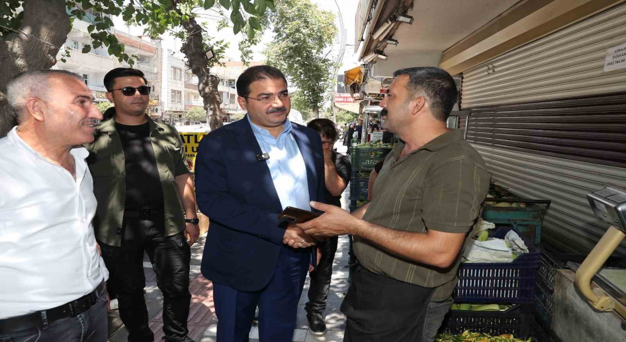Canpolat, Devteyşti Mahallesinde vatandaşla buluştu