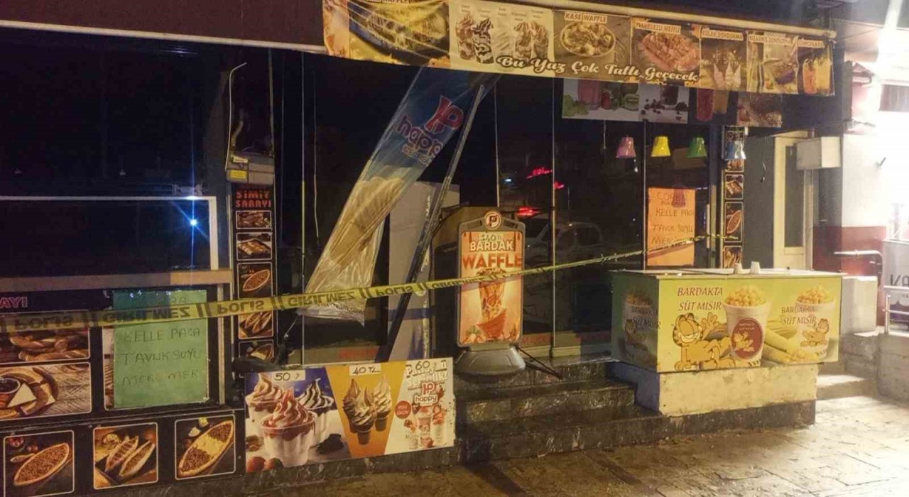 Çaycumada işyerinde çıkan yangın korkuttu