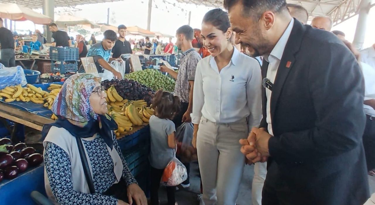 CHP Osmaniye, Salı Pazarı’nda Halkın Sorunlarını Dinledi