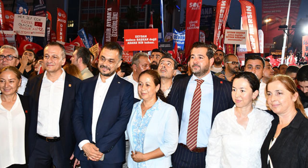 CHP Osmaniye Teşkilatı, Adana Mitinginde Yer Aldı