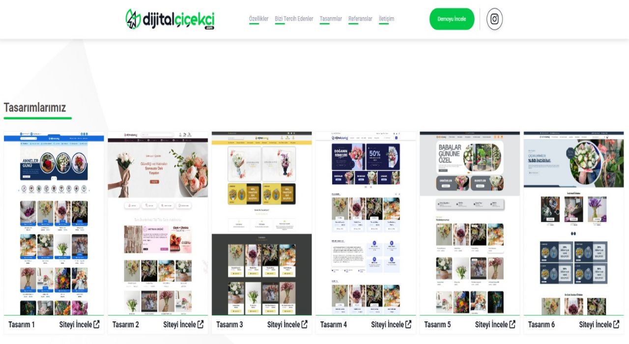 Çiçekçi E-Ticaret Sitesi