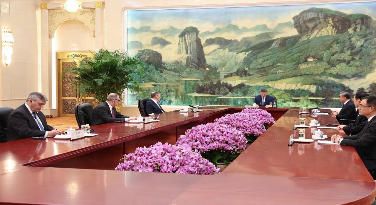 Çin Devlet Başkanı Xi, Lavrovu kabul etti