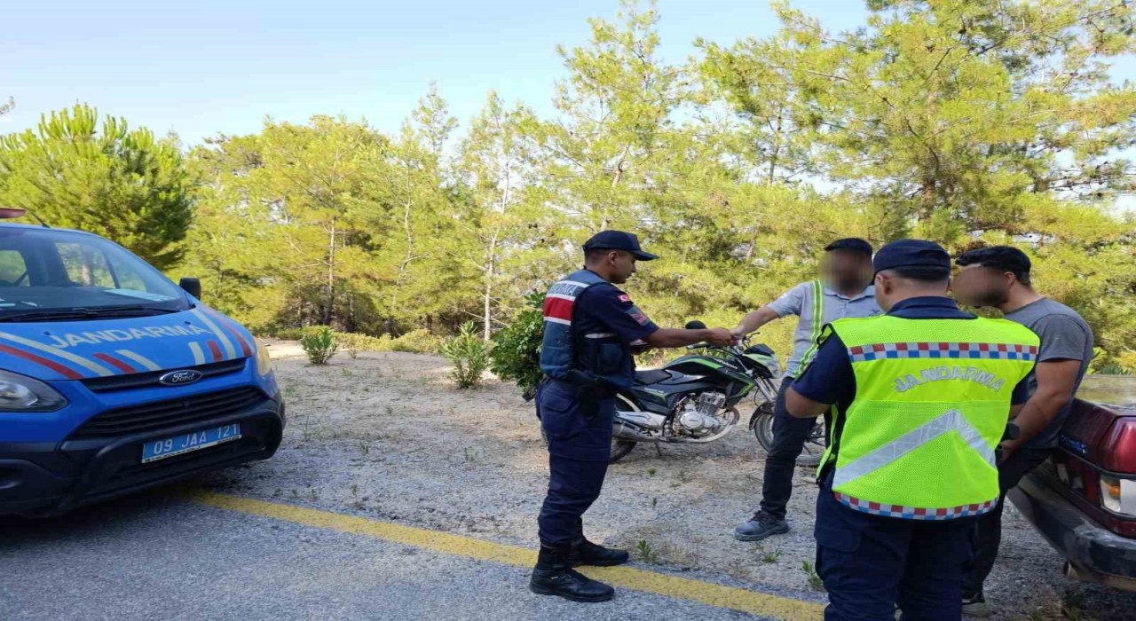 Çinede jandarmadan sulak ve ormanlık alanlara sıkı denetim