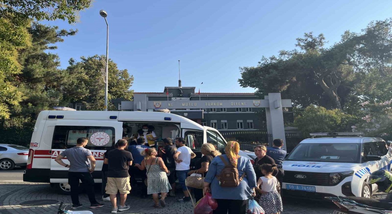 Çorluda bıçaklı yaralama