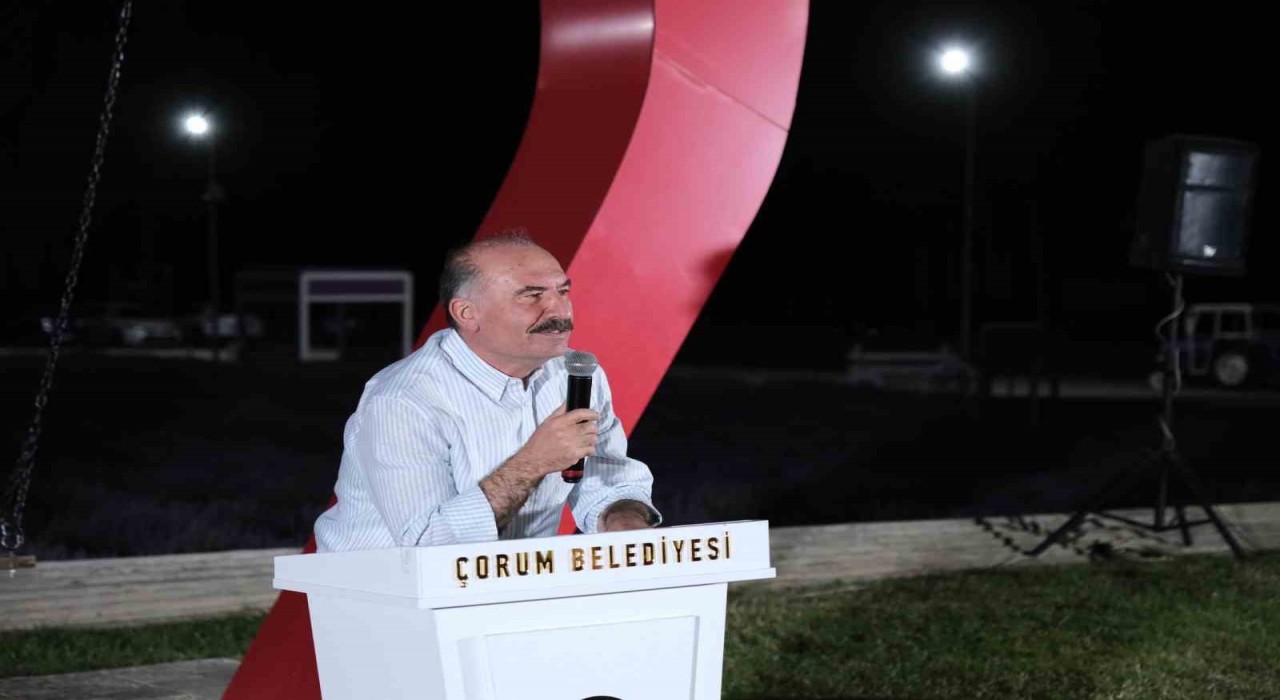 Çorumda lavanta bahçesinde şiir dolu gece