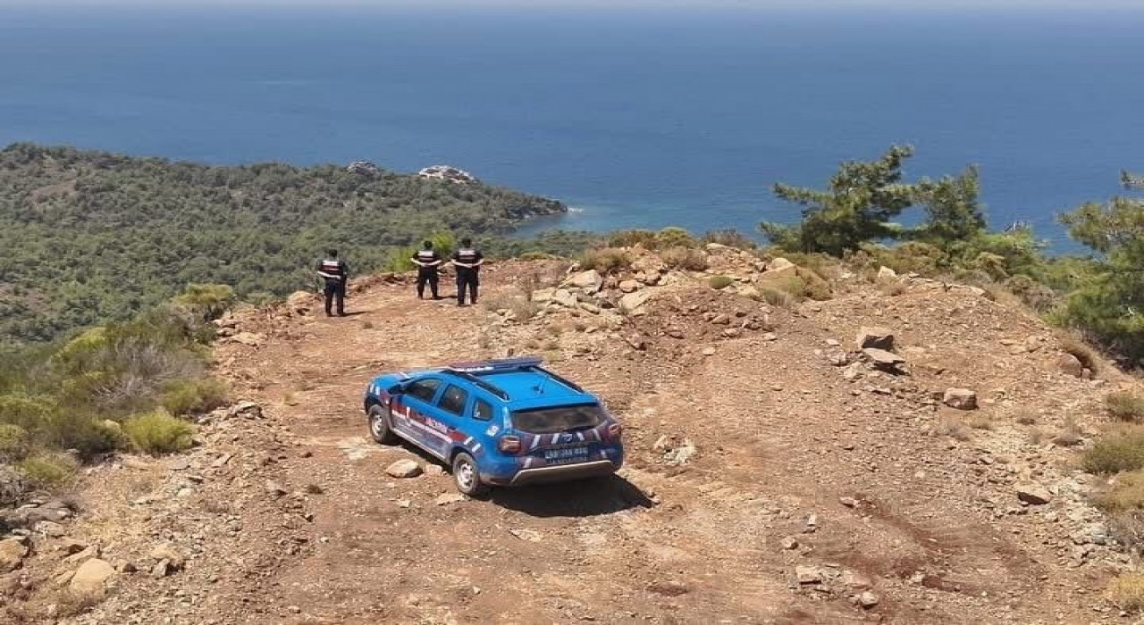 Datçada orman yangınlarına karşı 7/24 nöbet