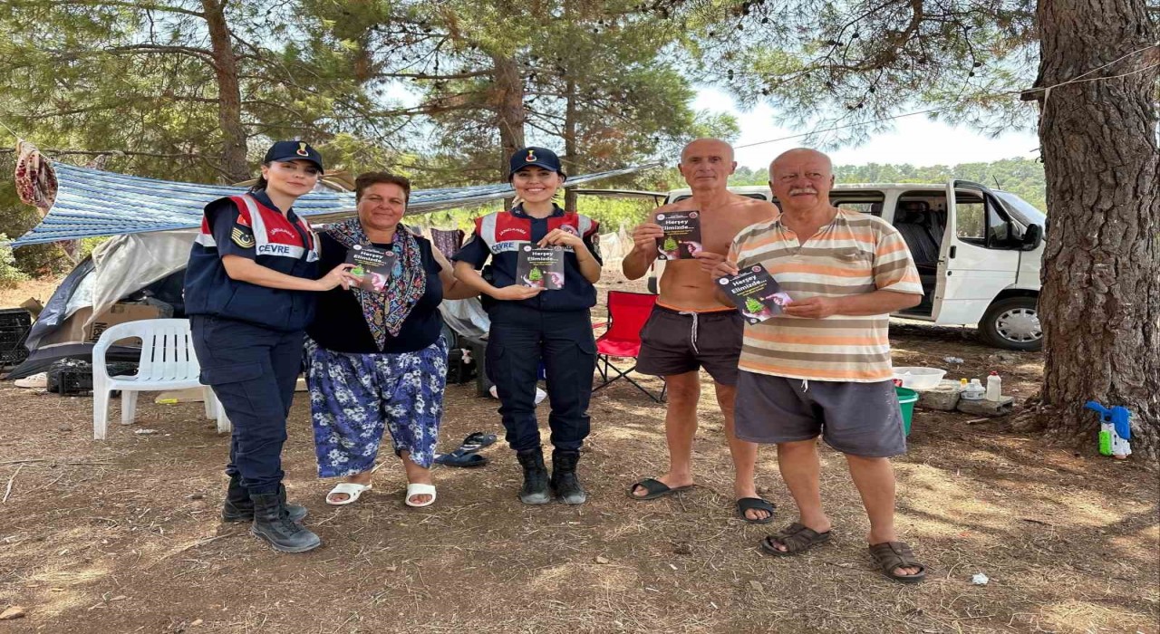 Didimde vatandaşlar orman yangını riskine karşı bilgilendirildi