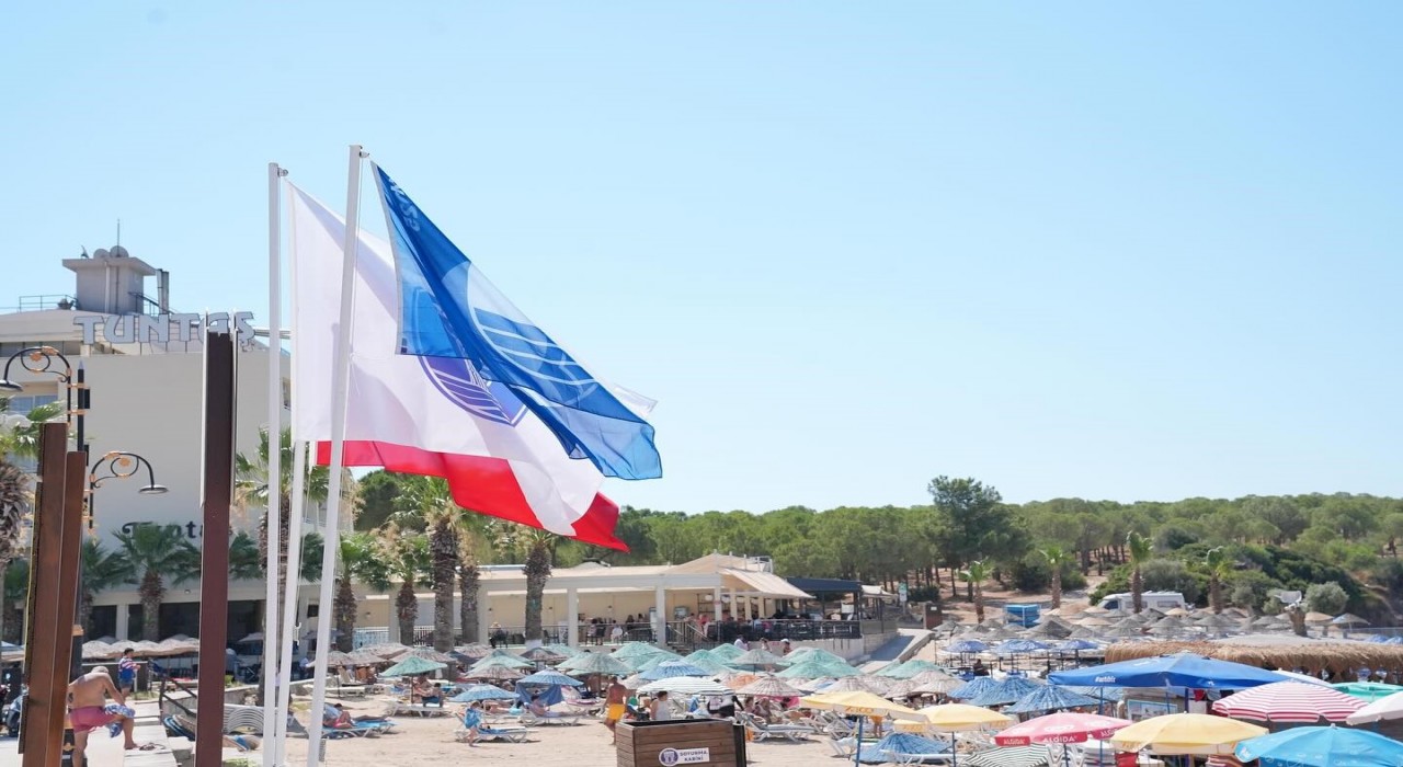 Didimin plajları Mavi Bayrakla taçlandı