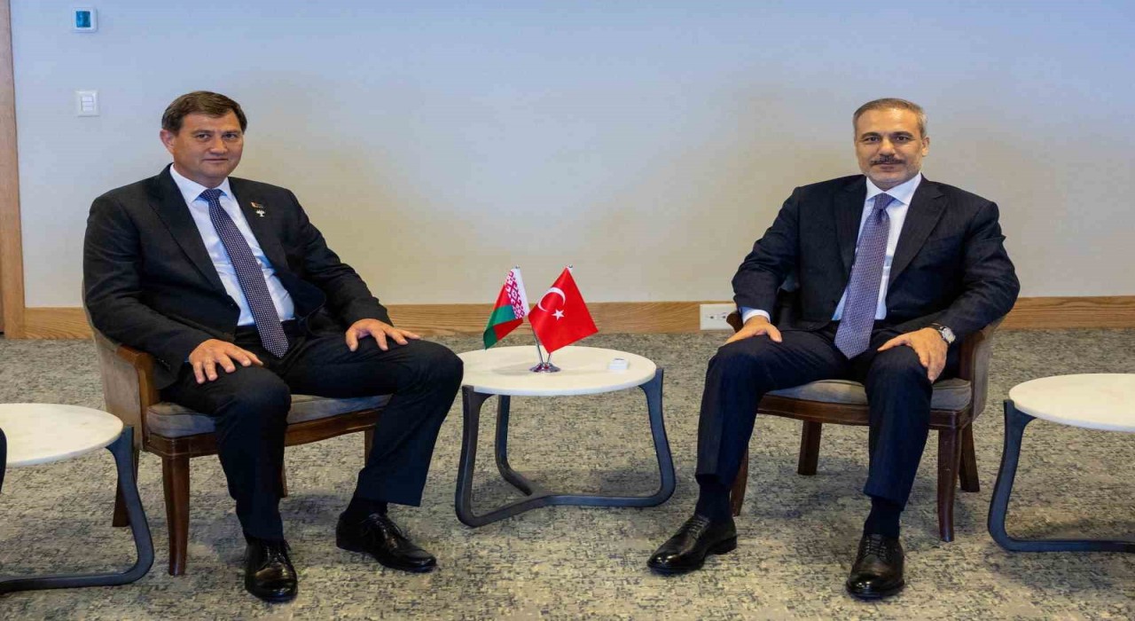 Dışişleri Bakanı Fidan, Belarus Dışişleri Bakanı Ryzhenkov ile görüştü