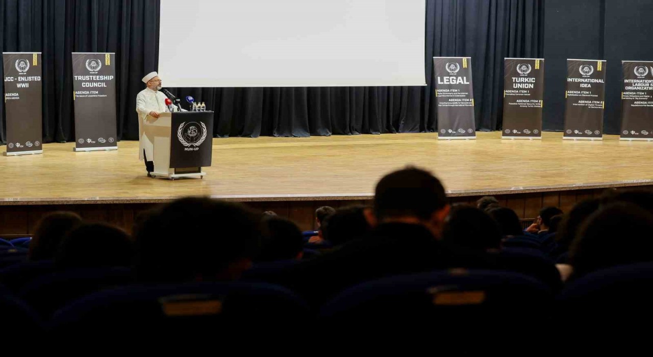 Diyanet İşleri Başkanı Erbaş: İslamın adalet sistemine uygun olarak oluşturulacak bir BM dünyayı kurtarır