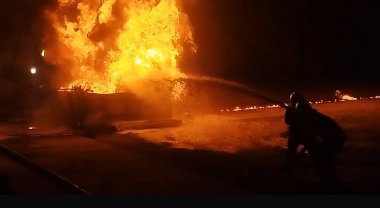 Diyarbakırda petrol sondaj kuyusundaki patlamada ağır yaralanan kişi hayatını kaybetti