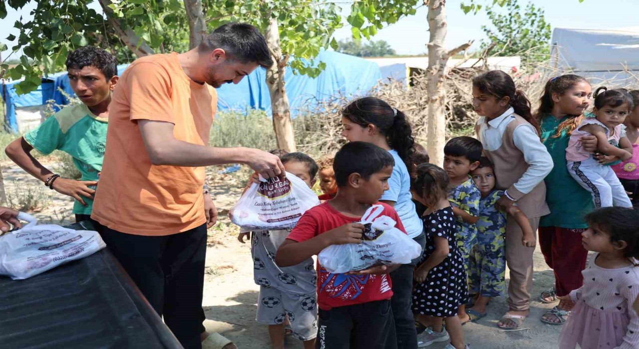 Dünya Kebap Gününde çocuklar unutulmadı