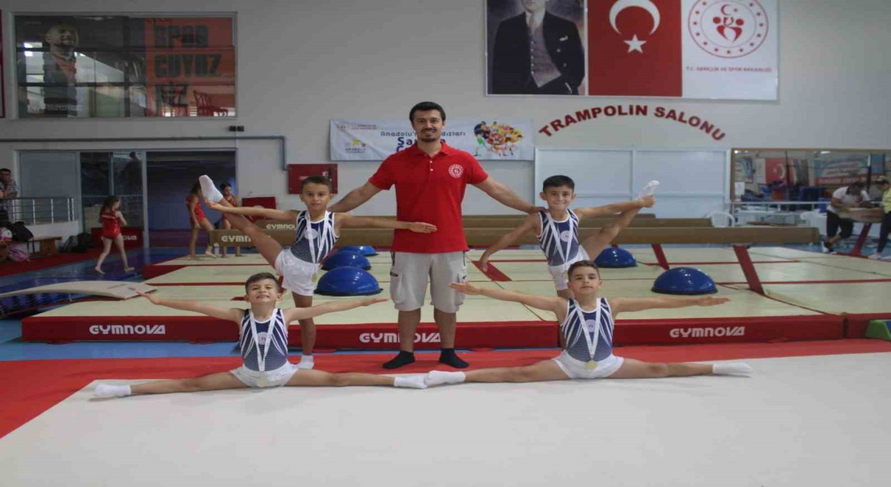 Düzce cimnastik takımı Türkiye finallerinde