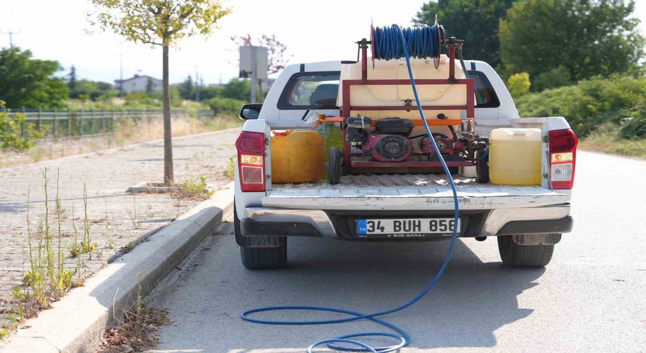 Düzcede 64 mahallede ilaçlama çalışmaları sürüyor