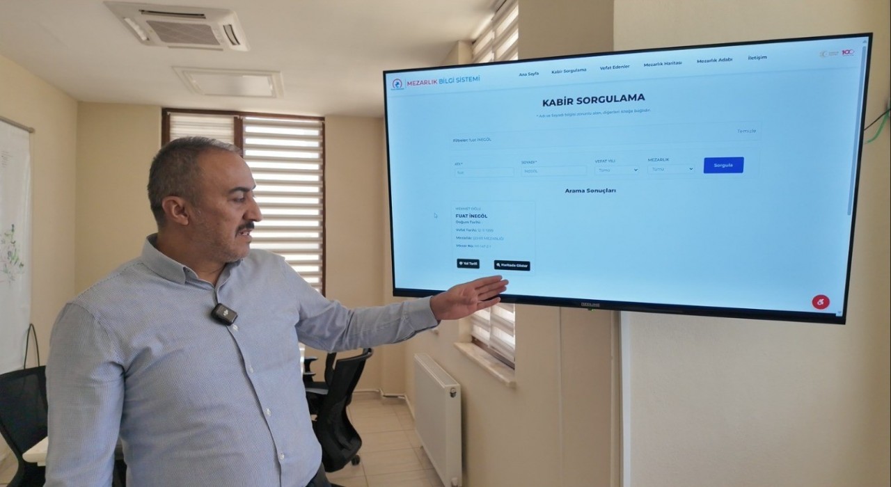 Düzcede mezar yerini bulmak kolaylaştı