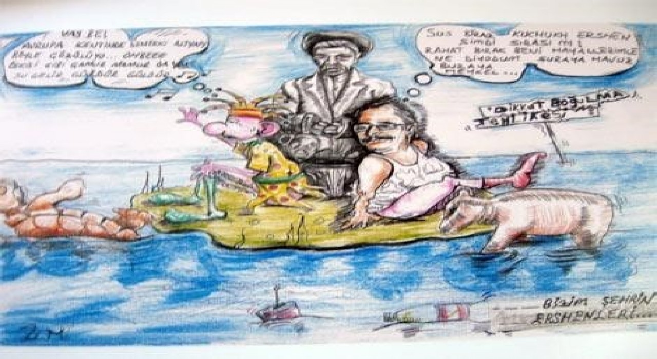 Eğer Lemanın karikatürü ifade özgürlüğüyse, bana 2010 yılında verilen ceza neydi?