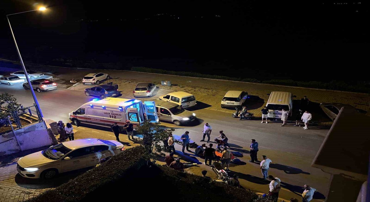Eğirdirde otomobil ile motosiklet çarpıştı: 2 yaralı