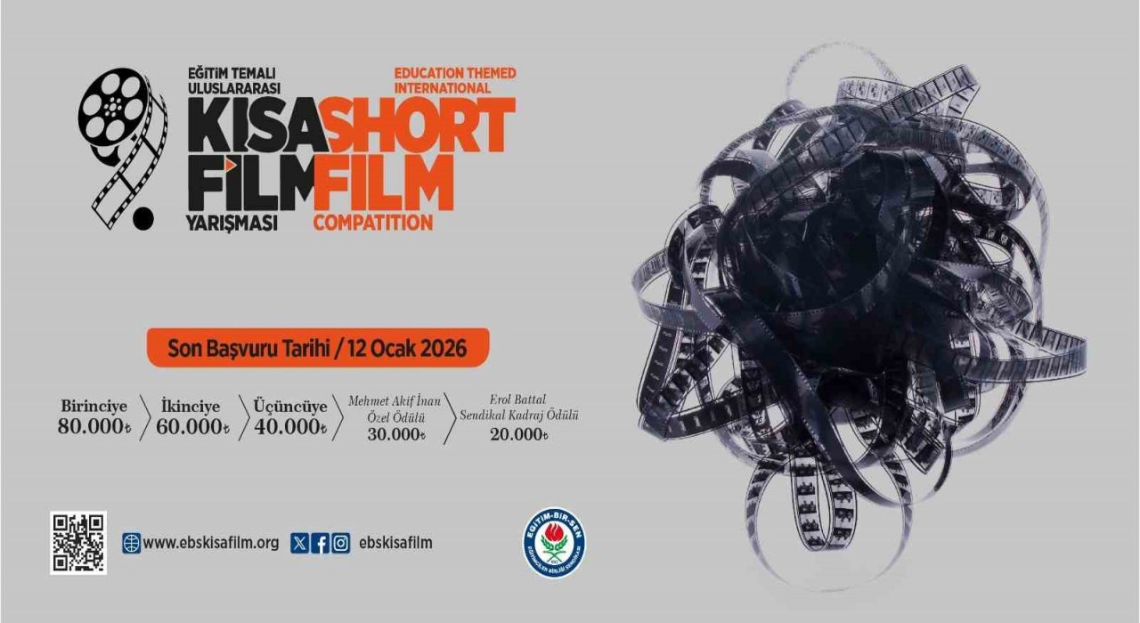 Eğitim temalı 9uncu Uluslararası Kısa Film Yarışması başvuruları başladı
