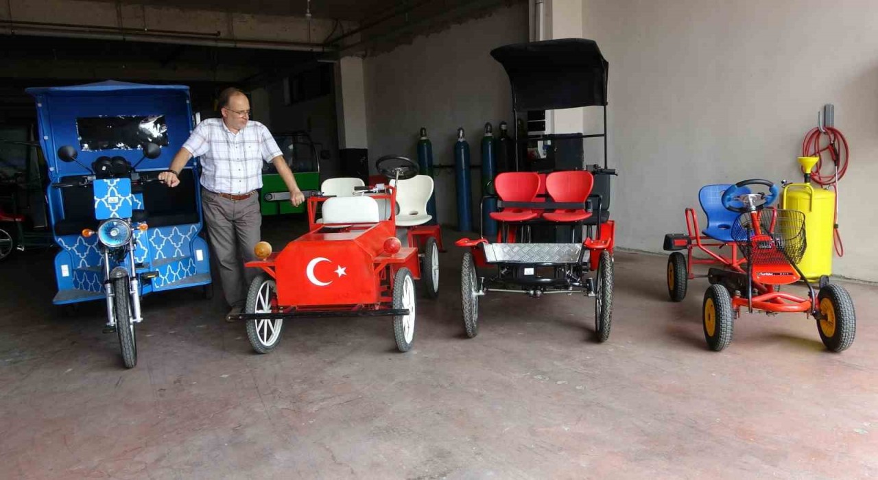 El emeğiyle üretilen yerli mikrobolite ulaşım araçları, 20den fazla ülkeye ihraç ediliyor