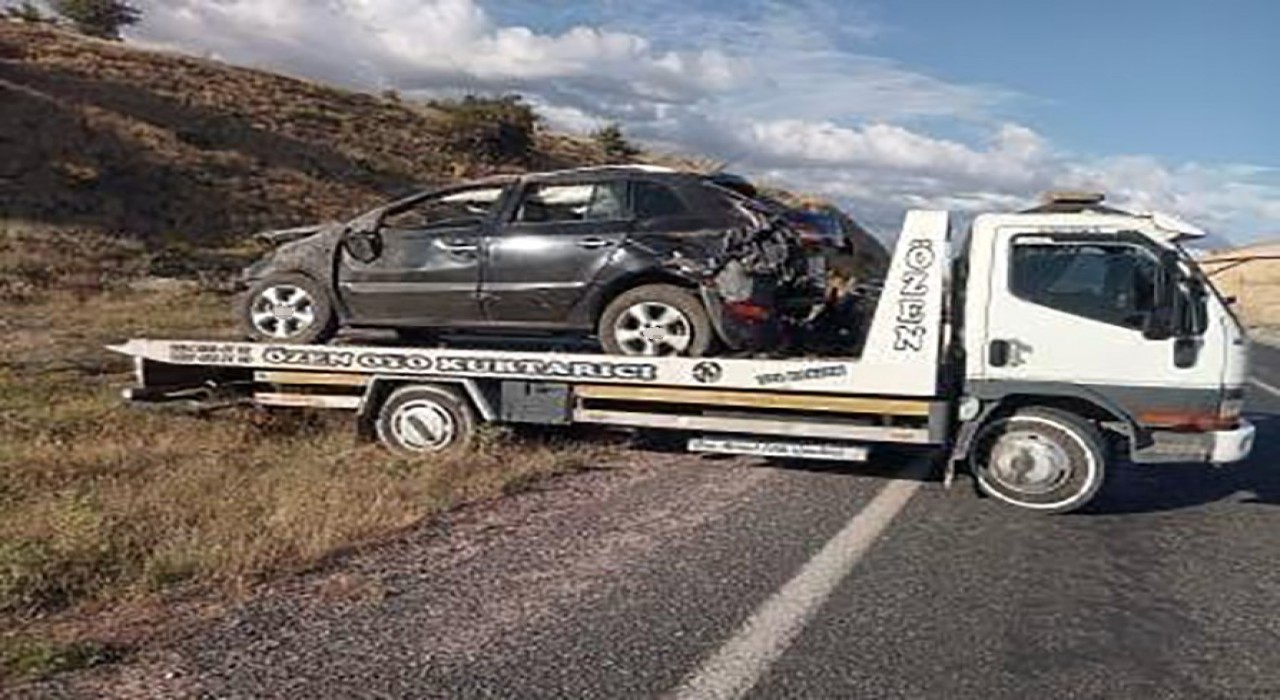 Elazığda trafik kazası: 1 yaralı
