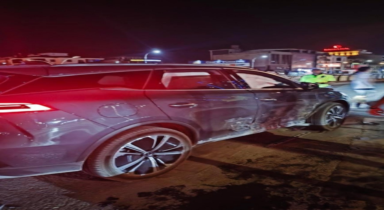 Elazığda trafik kazası: 1 yaralı