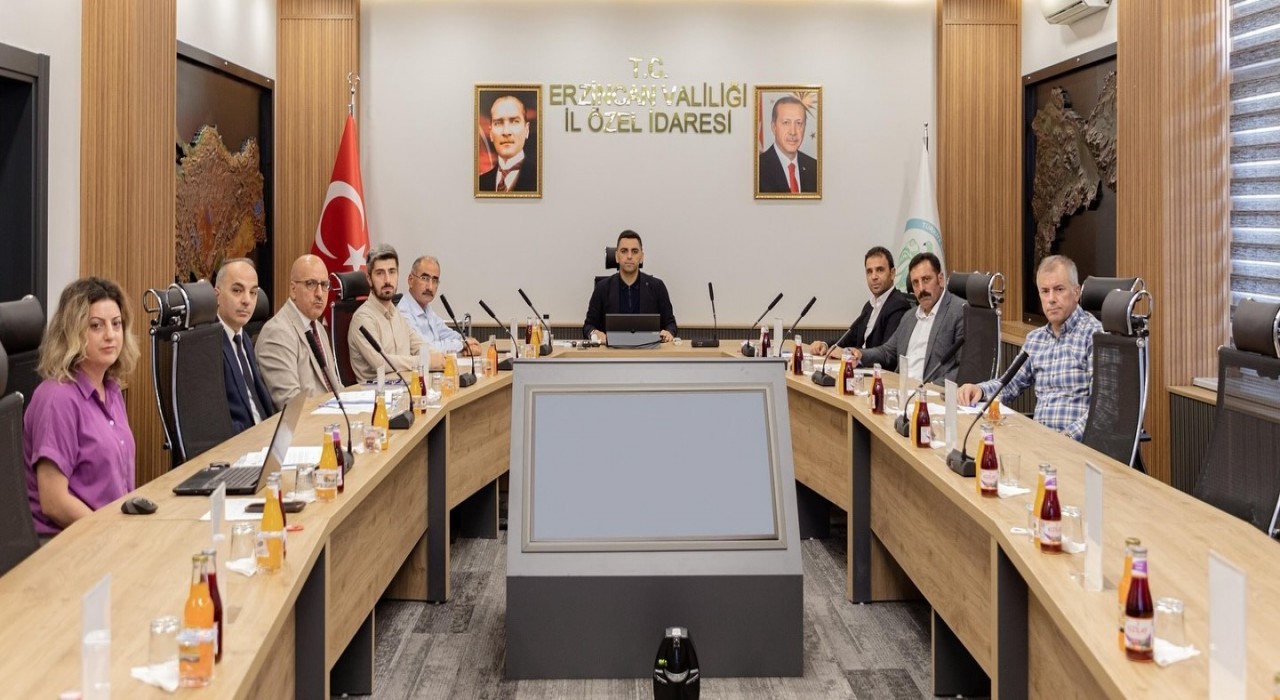 Erzincanda ‘İl Encümen Toplantısı yapıldı