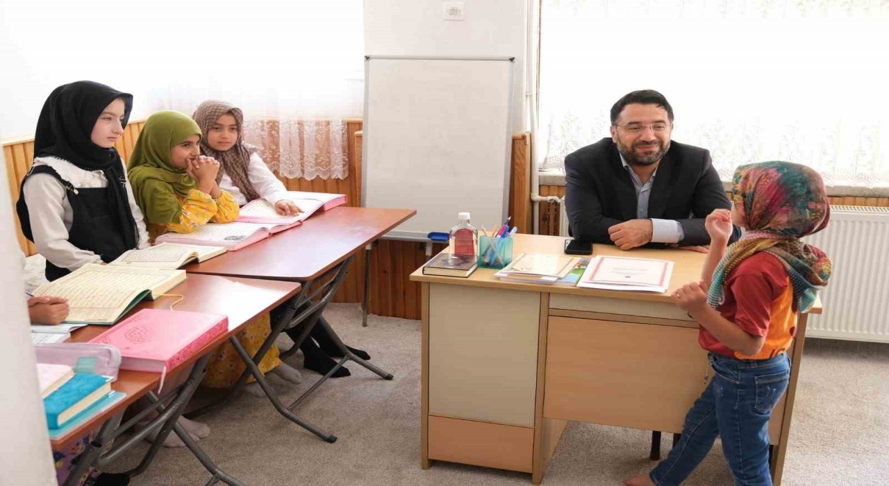 Erzincanda Yaz Kuran kursları devam ediyor