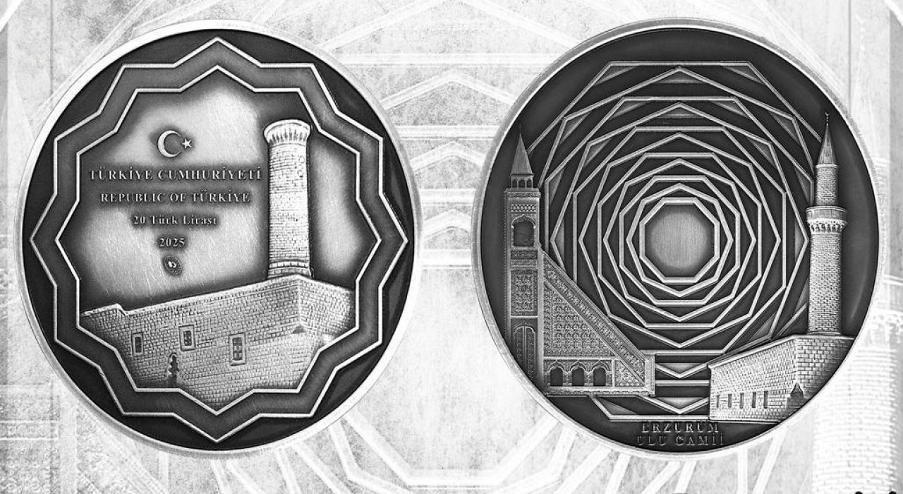 Erzurum Ulu Camii Hatıra Parası tedavüle çıktı