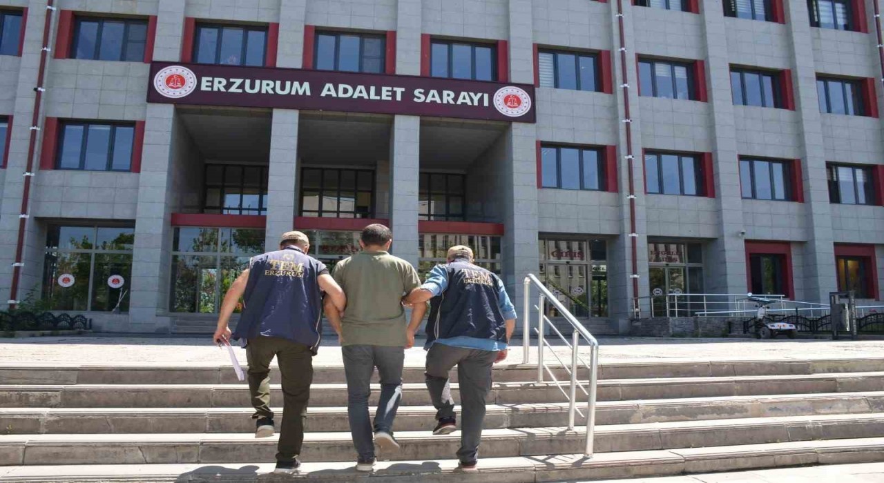 Erzurumda FETÖ operasyon