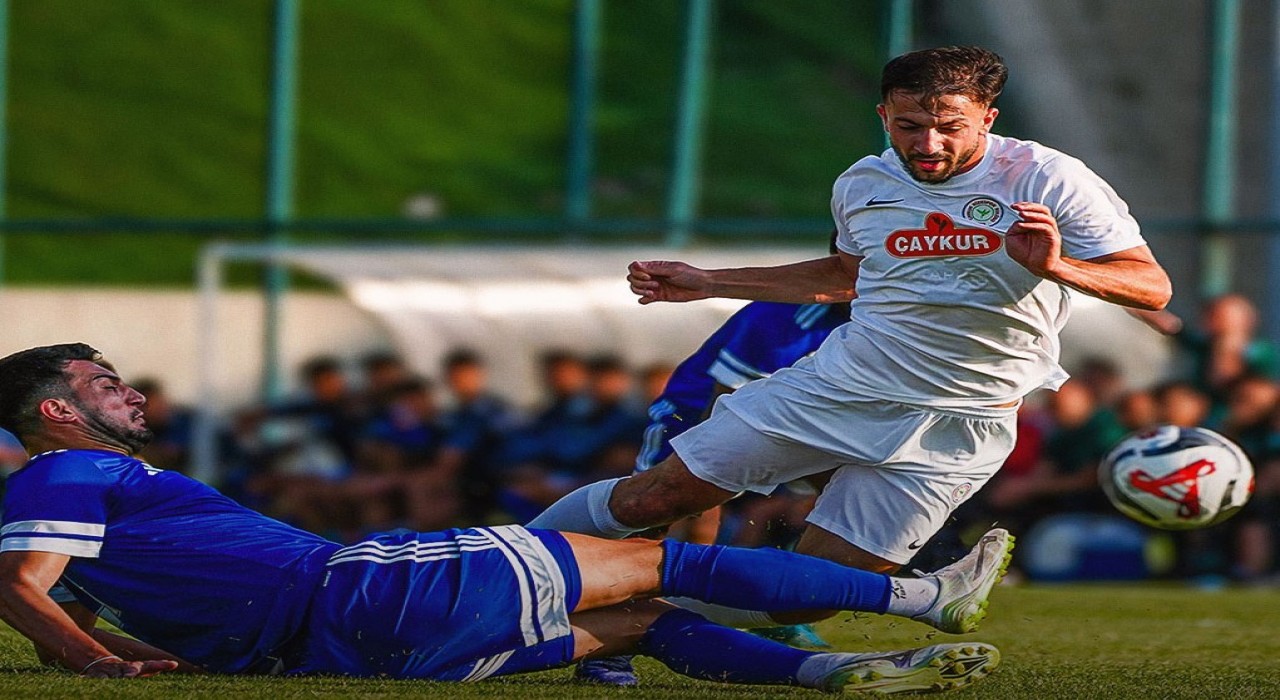Erzurumspor FK, Rizesporu hazırlık maçında 1-0 mağlup etti