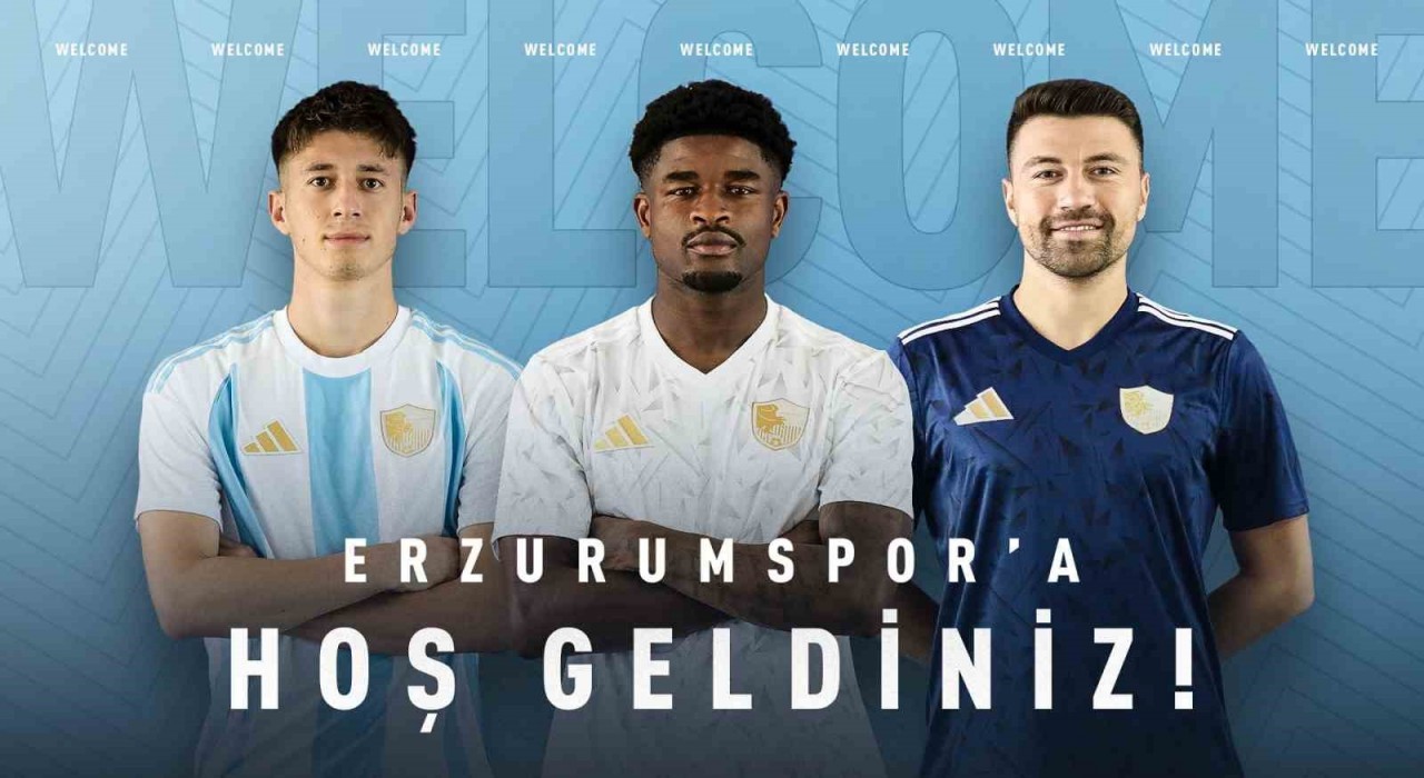 Erzurumspor Mert Önal, Brandon Baiye ve Hüsemettin Yenerle anlaştı