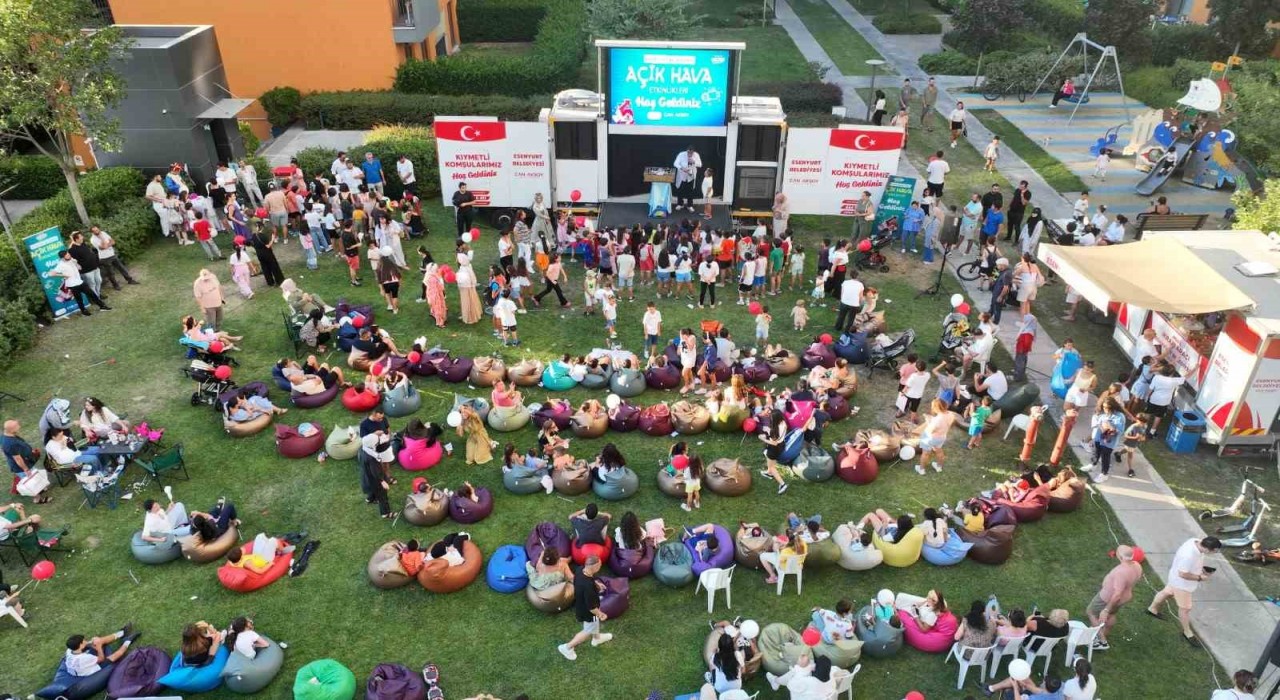 Esenyurtta Açık Hava Etkinliklerinin ikincisi Hep İstanbul Sitesinde gerçekleşti