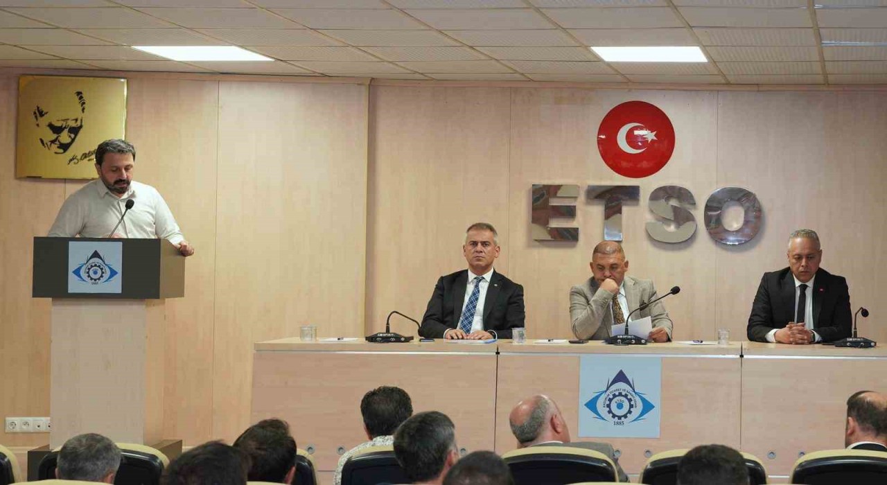 ETSO Meclisi yoğun gündemle toplandı