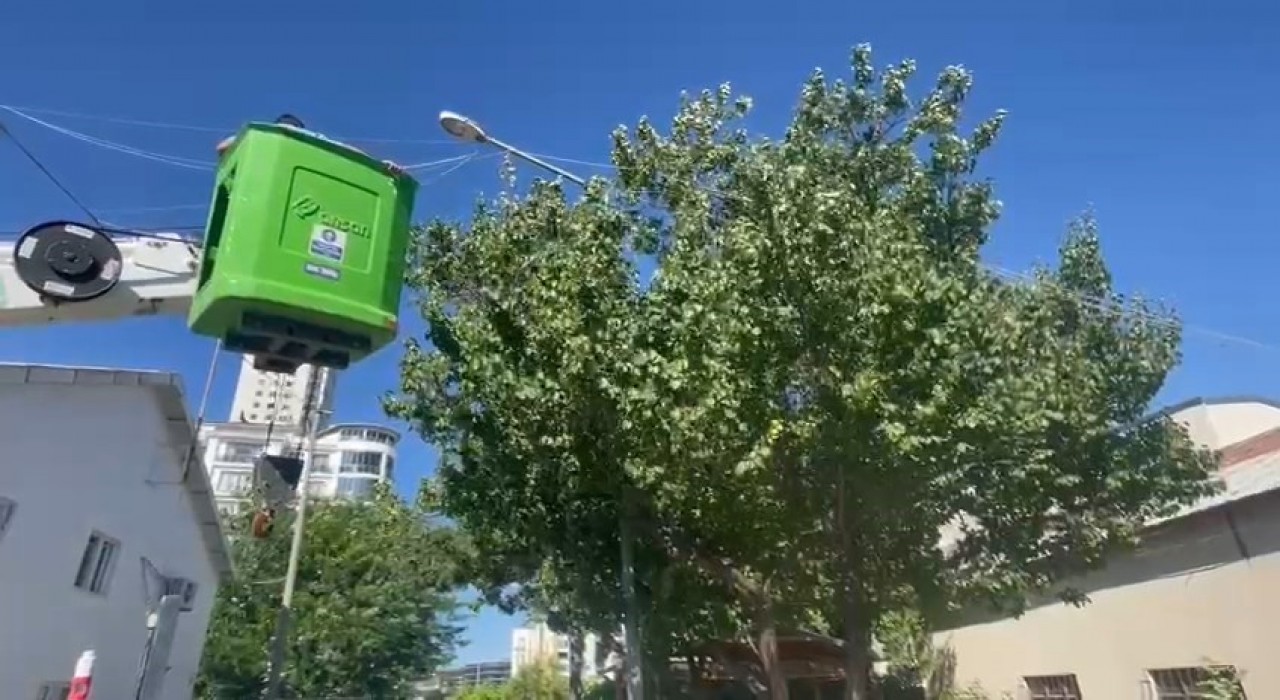 Fırat EDAŞtan doğaya duyarlı müdahale: Kuşlar güvende