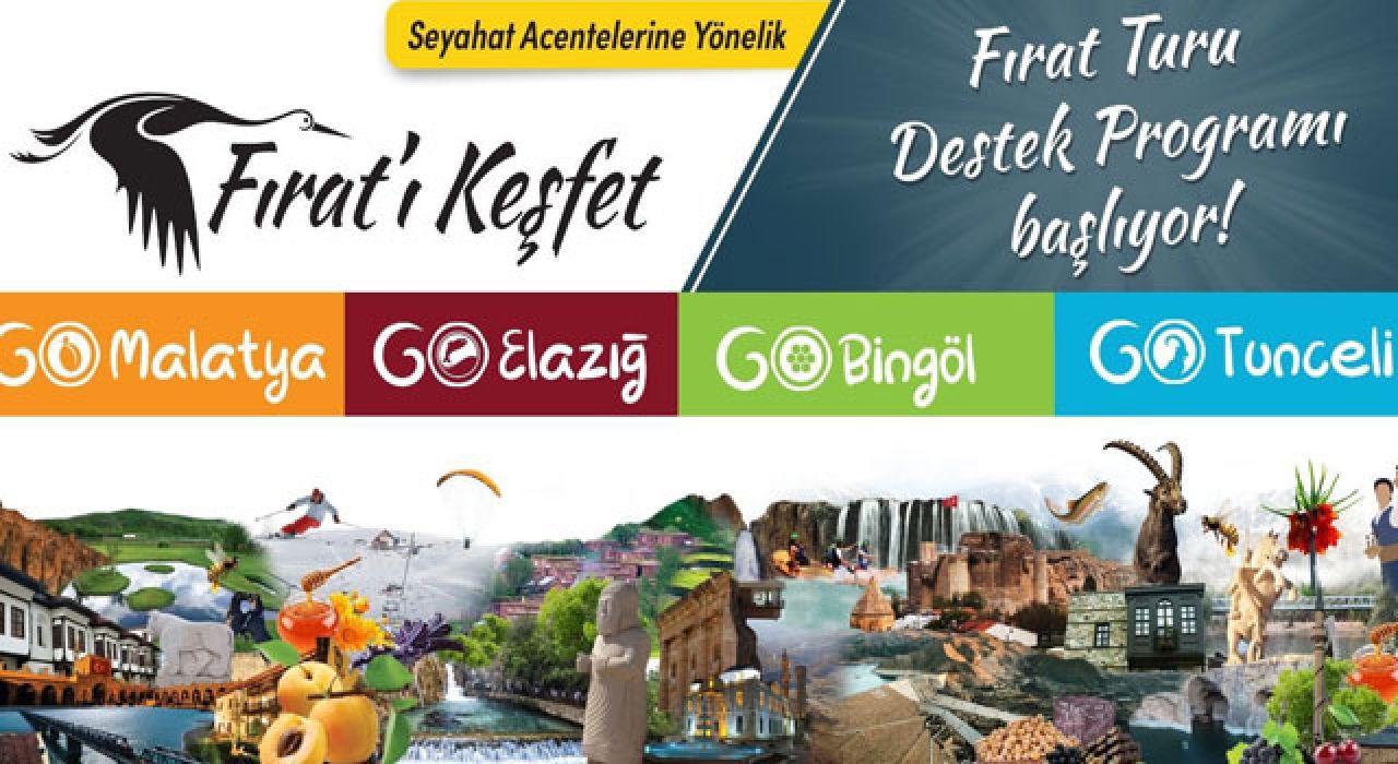 Fırat Kalkınma Ajansı'ndan Turizme Dev Destek